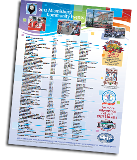 2012 Calendar of Events